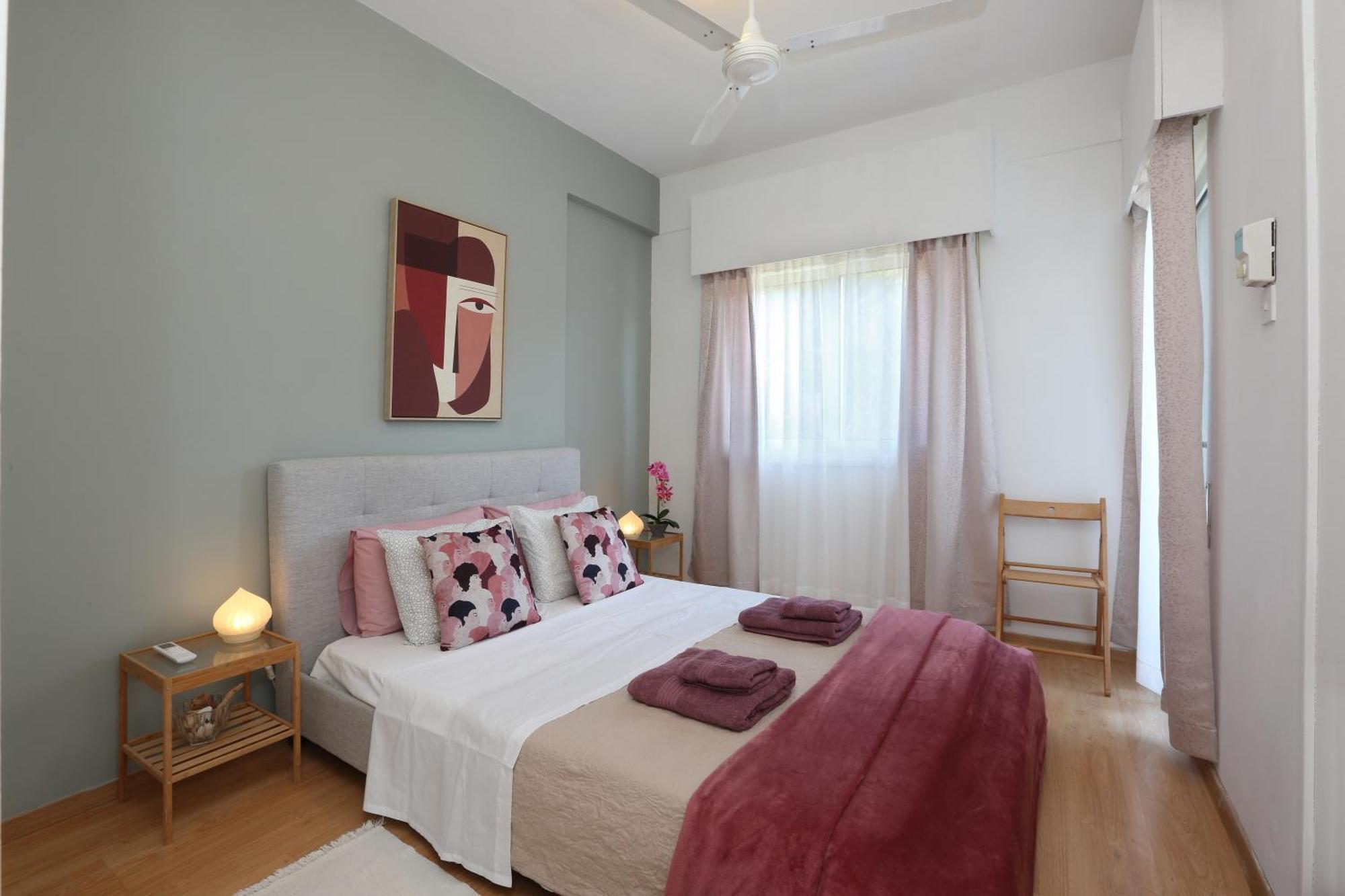 Cozy Holiday Apartment In Larnaca Near Foinikoudes Exterior photo